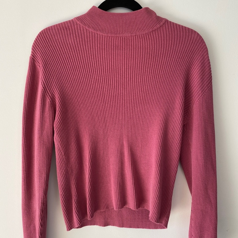 rich pink vintage sweater